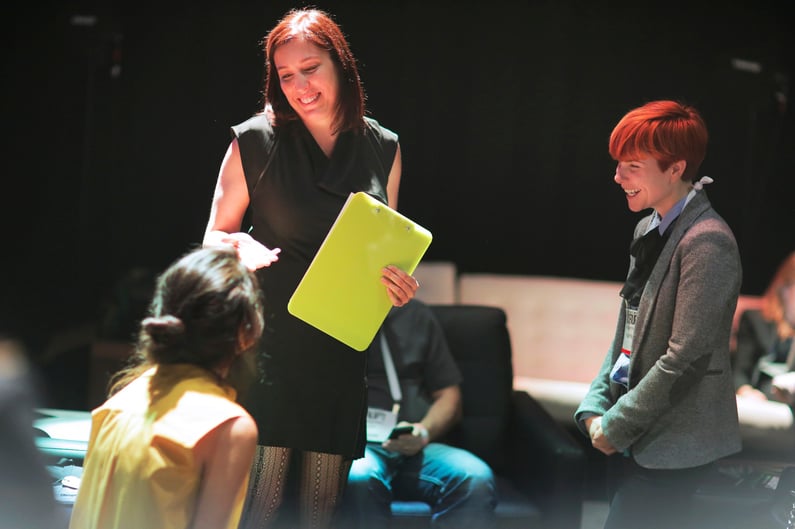 TechCrunch Disrupt Event Producer and her team